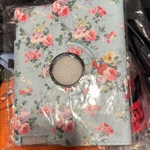 Floral Tablet Case with Rotating Stand